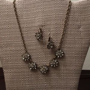 Chloe + Isabel vintage necklace + earrings set
